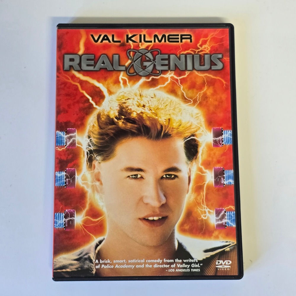 Real Genius DVD 1985 Comedy Val Kilmer Gabe Jarret Jonathan Gries